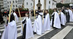 La procesi�n de Jes�s Amigo de los Ni�os sali� de las Angustias.