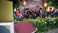 De esquerda a dereita, Yolanda Casta�o, Branca Trigo, Mario Obrero e F�tima Frieiro