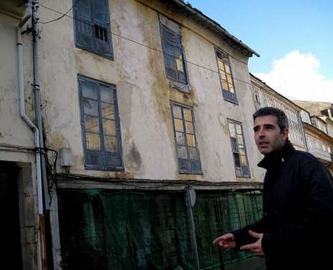 El edificio del bar Cubano.