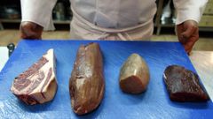 Imagen de archivo con distintos cortes de carne