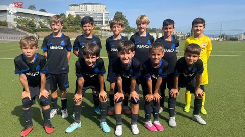 El Fabril benjam�n, con la nueva generaci�n del 2018 captada este verano por el Deportivo
