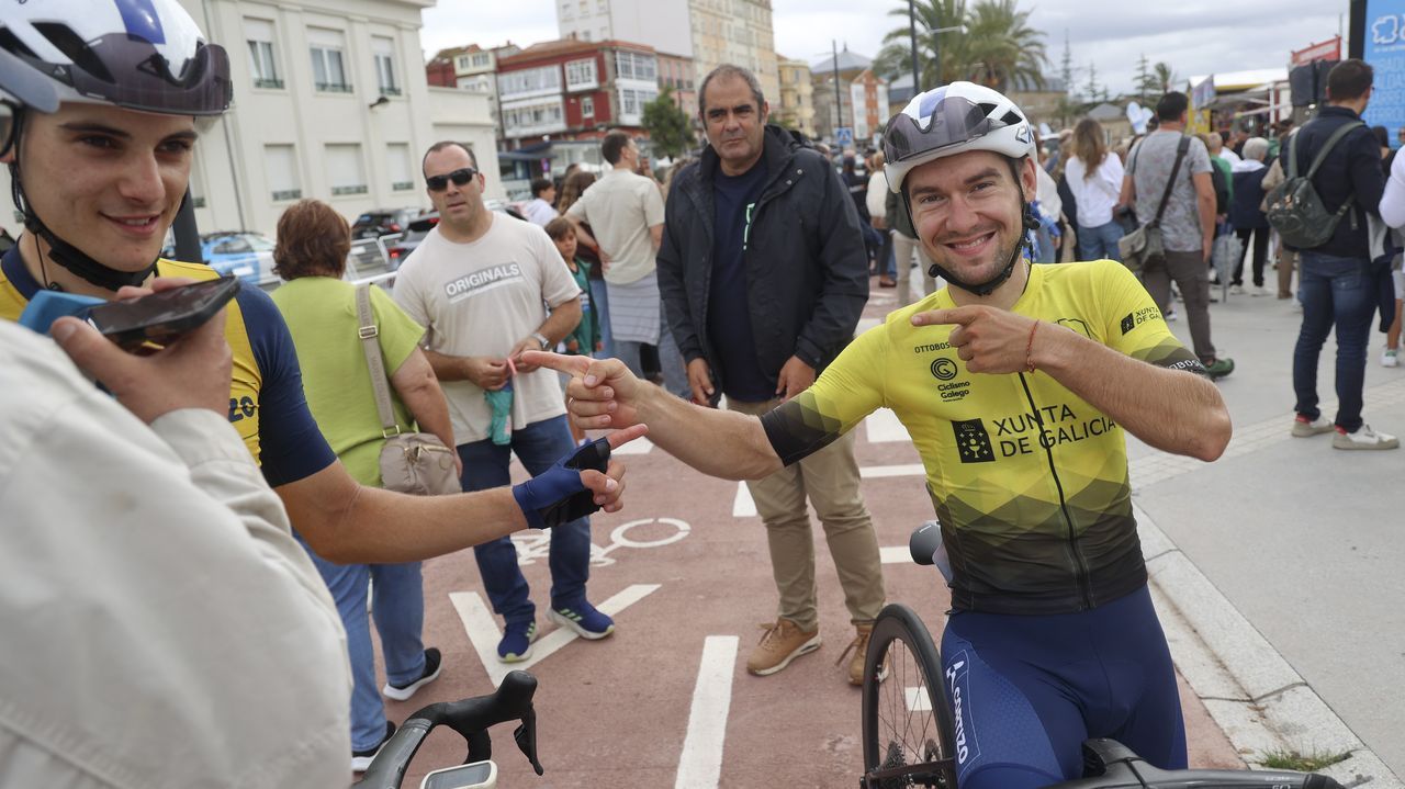 Maksym Bilyi llega a buen puerto en Ferrol y se proclama campeón de la Volta a Galicia