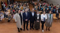 As foi a entrega ao colexio Milladoiro do premio Na lingua que eu falo: imaxes!