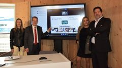 Investigadores e responsables da Uvigo presentaron o programa xunto ao alcalde da cidade ol�vica, Abel Caballero