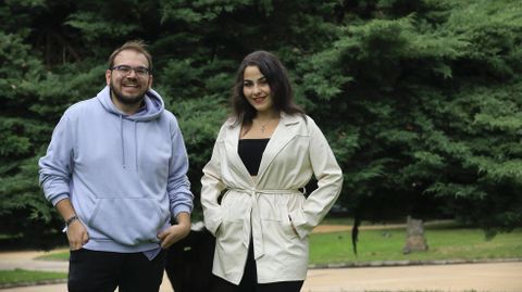 Nicola Napolitano y Salma Selem dejar�n Compostela en las pr�ximas semanas, tras pasar el �ltimo semestre como estudiantes de intercambio internacional, y se llevan grandes recuerdos. 