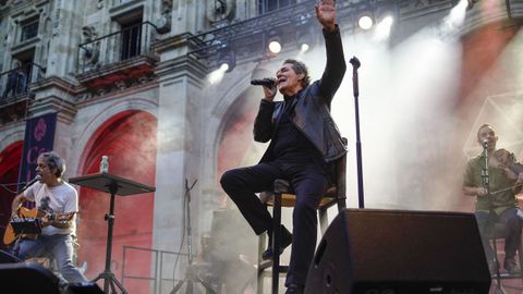 Miguel R�os actu� en el monasterio de Celanova en el a�o 2022.