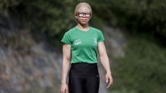Adi Iglesias posa para La Voz antes dun adestramento nas pistas de atletismo Gregorio P�rez Rivera de Lugo.