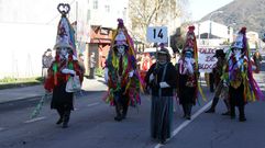El folin de Buxn, en una foto de archivo durante el desfile de entroido en A Ra