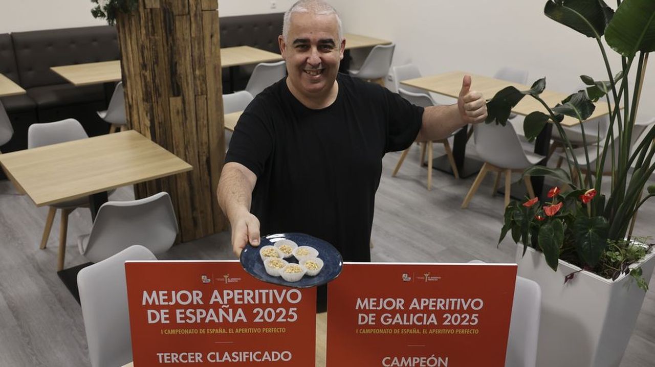 Un bombón salado de Ames, en el podio nacional del aperitivo