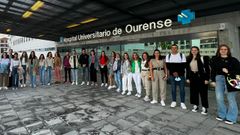 Acto de bienvenida al alumnado en pr�cticas del CHUO.