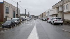 Imagen de una de las calles de la primera fase del pol�gono de Vilalba