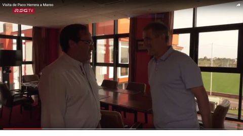 Herrera junto a Javier Fern�ndez