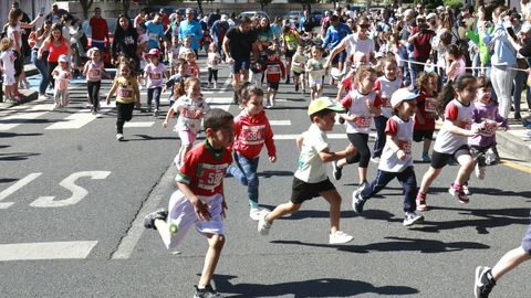 Los más pequeños comenzaron las carreras