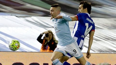 Deportivo-Celta (1-1) de Primera el 2 de abril del 2016.