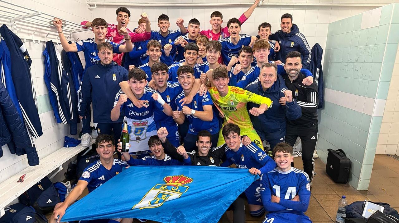 El juvenil B del Real Oviedo recupera el trono de la Liga Nacional