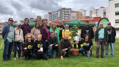 Presentacin de la candidatura de Verdes Equo en el solarn de Gijn