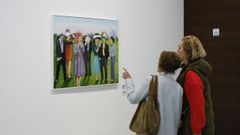 La exposici�n de la Sala Valente re�ne obras de artistas ourensanas para celebrar el 8M.