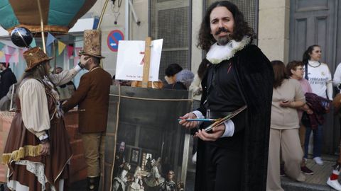 Desfile de piata en Celanova