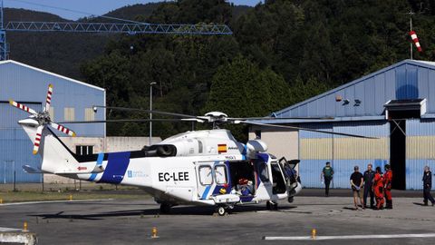 El Pesca 2 sali� hacia el litoral focense y regres� a su base en Celeiro