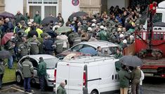 La concentraci�n se llev� a cabo a partir de las diez de la ma�ana delante de direcci�n.