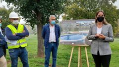 M�ndez y Fern�ndez anunciaron el comienzo de las obras de las caldas del Mi�o