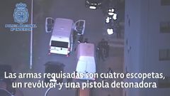 Espectacular despliegue a�reo en la operaci�n antidroga de A Coru�a