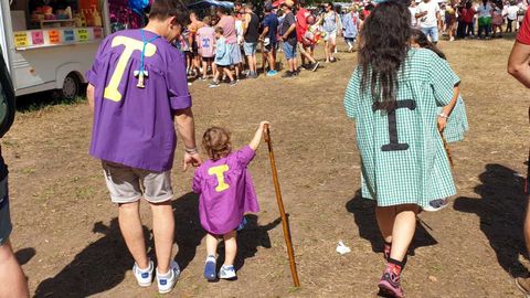 Luarca, Vald�s.Las nuevas generaciones toman el relevo de San Timoteo