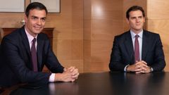 Rivera ya ha anunciado que, aunque sea invitado por S�nchez, no acudir� a la ronda de conversaciones con el presidente del Gobierno en funciones