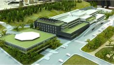 El Hospital da Costa est� pendiente de que se ejecute la tan anunciada ampliaci�n (maqueta)