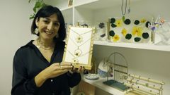 Sonia, con algunas de sus creaciones para Galifornia Dreaming