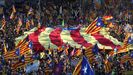 El soberanismo se manifiesta por las calles de Madrid