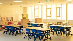 Una aula escolar, en imagen de archivo