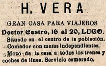 <span lang= es-es >Hosteler�a de anta�o</span>. Una casa de hospedajes de la capital de la provincia ofrec�a sus �servicio esmerado�  en un anuncio publicado en el semanario chantadino �El Centinela�