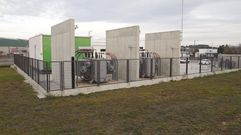 Subestaci�n el�ctrica en Carballo