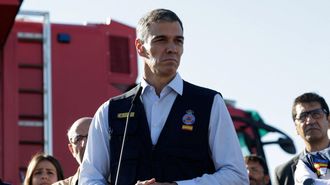 Pedro S�nchez ha comparecido antes los medios en el puesto de mando avanzado situado en Urda