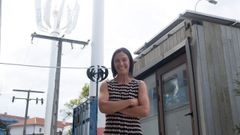Sandra, en el CIFP Ferrolterra, donde estudi&oacute; Mecatr&oacute;nica en el formato dual intensiva