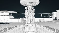 As� es el escaneo de la fuente de las Cuatro Estaciones de Betanzos