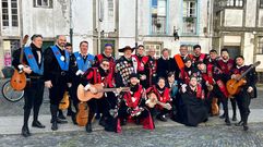 Tunos de distintos pa�ses homenajearon este fin de semana a Boytila.