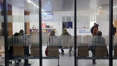 Imagen de archivo de una sala de espera