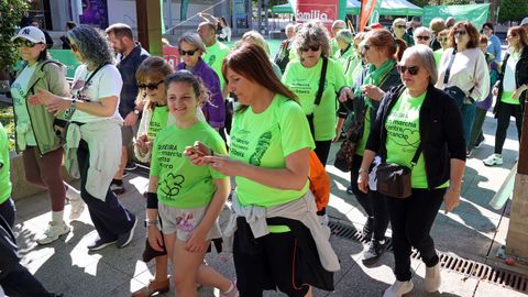 ANDAINA SOLIDARIA CONTRA EL CANCER ORGANIZADA POR LA ASOCIACION DE RIBEIRA