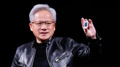 El CEO de Nvidia, Jensen Huang, durante la presentaci�n de los chips RTX Spark para pec�, en Computex 2026 (Taip�i).