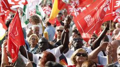 P�blico en el mitin de Dos Hermanas del Psoe