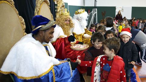Festival de navidad en los  colegios del Barbanza, Muros y Noia