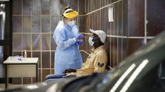 Covid Auto en el CHUO para hacer la PCR