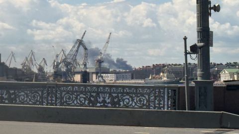 Kiev responde a la ofensiva rusa con un ataque masivo a San Petersburgo