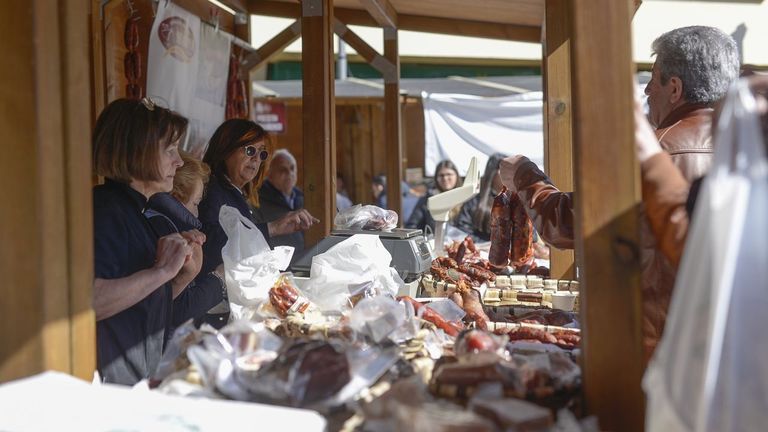 Imagen de la Festa da Androlla de Navia de Suarna el a�o pasado