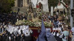 Las procesiones del Santo Encuentro y de la Quinta Angustia, en im�genes