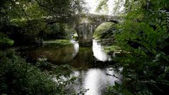 El puente, visto desde el lado de Carballo