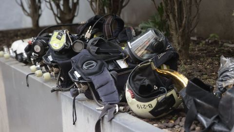 Material de los bomberos