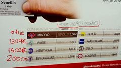 Pintada metro madrid